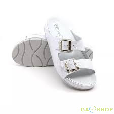 Batz Zita pearl white 36, 37,38-as papucs