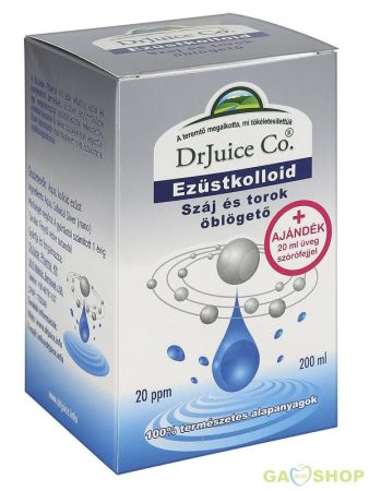 Dr.juice ezüstkoll. Száj-torok öbl.